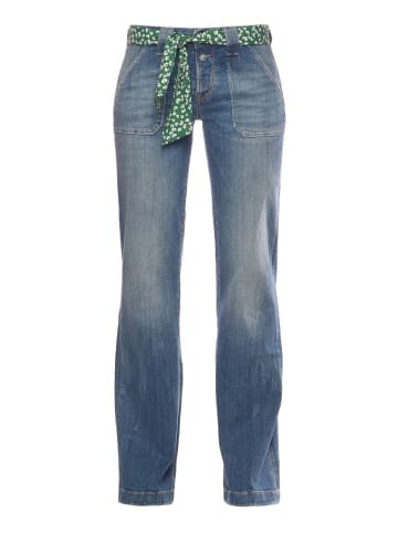 Le Temps des Cerises Jeans JEAN FEMME FLARE in Blue