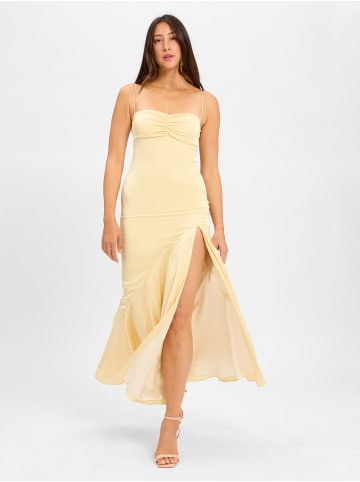 Marie Lund Kleid in gelb - 0002