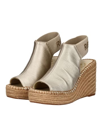 Replay Sandalen in Platin