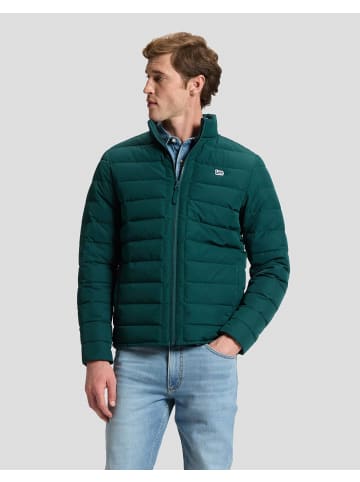 Lee Steppjacke Stand Collar Puffer in Ponderosa Pine