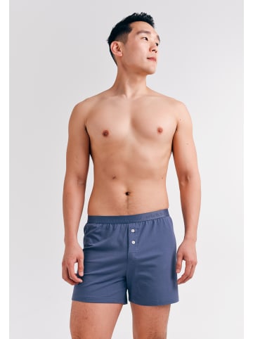 Erlich Textil  CASUAL COTTON BOXERS in graublau
