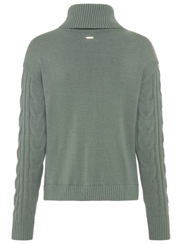 Laura Scott Rollkragenpullover in salbei mélange