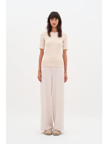 InWear Jerseytop DagnaIW Slim fit in Alabaster/Pure White stripe