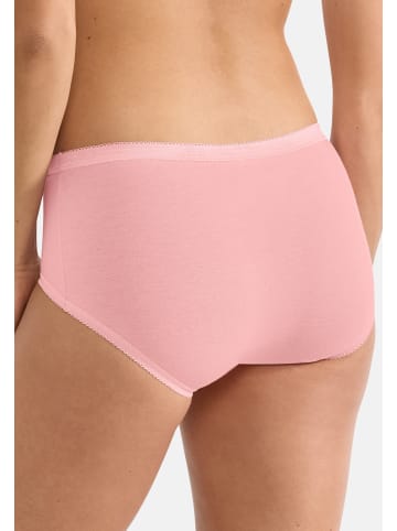 Sloggi Midi Slip Basic+ in Sea blue light / red yellow