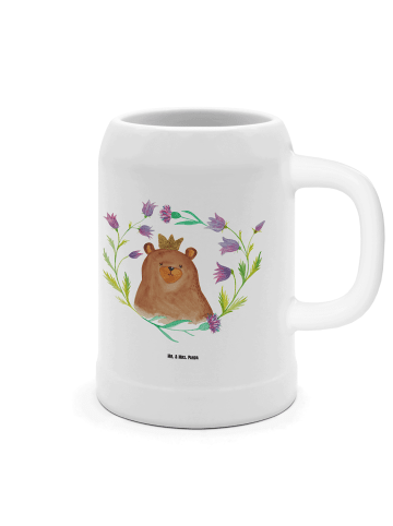 Mr. & Mrs. Panda Tonkrug Bär Königin ohne Spruch in Weiß