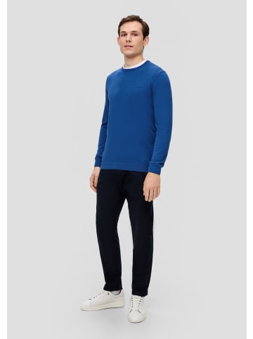 s.Oliver Strickpullover langarm in Blau