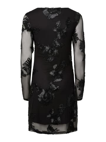 Pieces Midikleid in Black