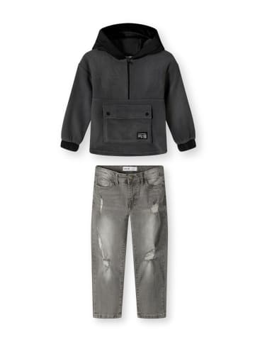 Minoti 2er-Set: Top & Hose SET10006B in grau