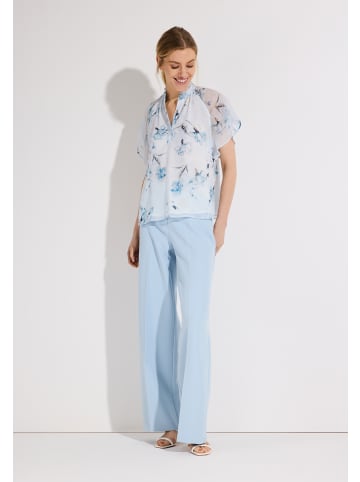 More & More leichte Schlupfbluse, zarter Blumenprint in gardenroses print2