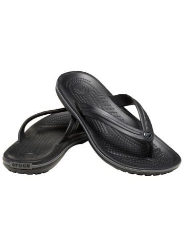 Crocs Freizeitschuhe Crocband Flip in schwarz in schwarz