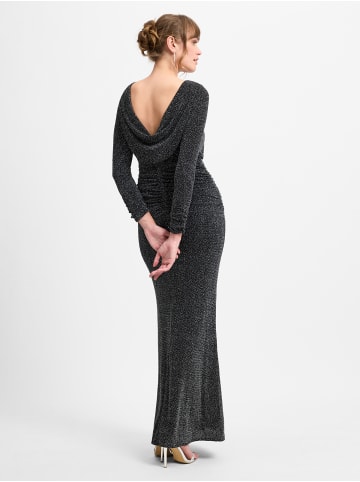 Ambiance Kleid in schwarz silber - 0001