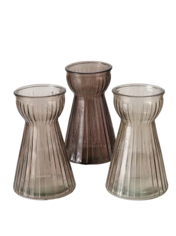 Boltze Vase in anthrazit