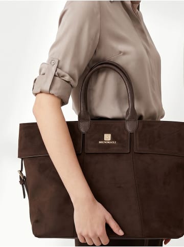 Bruno Magli Handtasche in S23 DARK BROWN