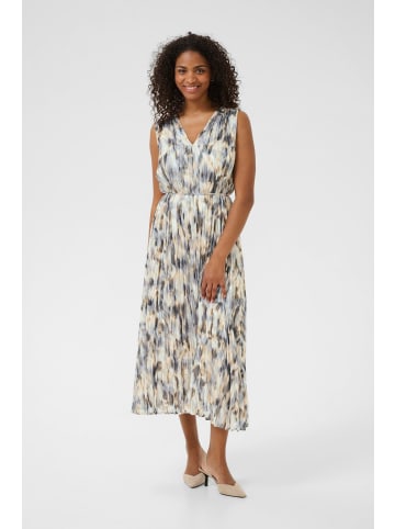 Kaffe Kleid KAvicki A-shape in Grey Graphic Blur Print