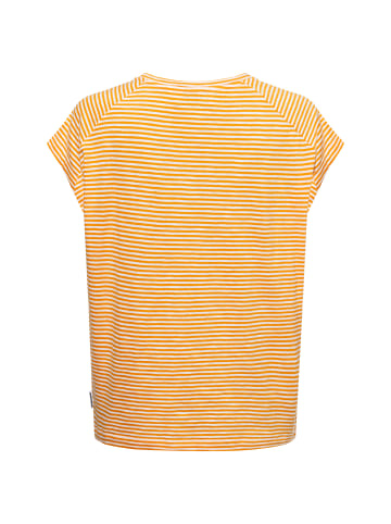 armedangels T-Shirt Oneliaa Lovely Stripes in orange weiß - 0001