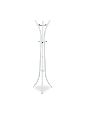 Garderobenständer in Weiß - (B)55 x (H)175 x (T)55 cm