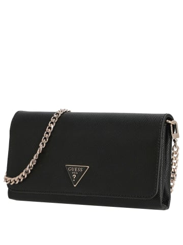 Guess Noelle II Xbody Flap - Umhängetasche 21 cm (garmet) in schwarz