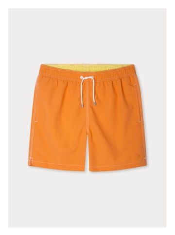 Hackett London Badeshorts in Orange