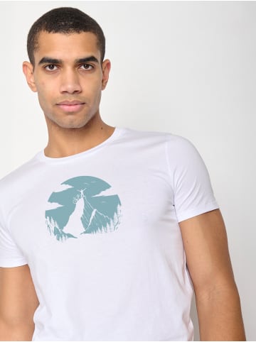 GreenBomb Guide Nature Clouds Ride in Weiß