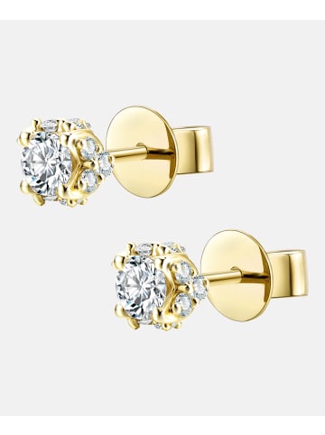Diamant L'éternel Ohrstecker aus 375 Gelbgold mit 0.25 Karat Diamant