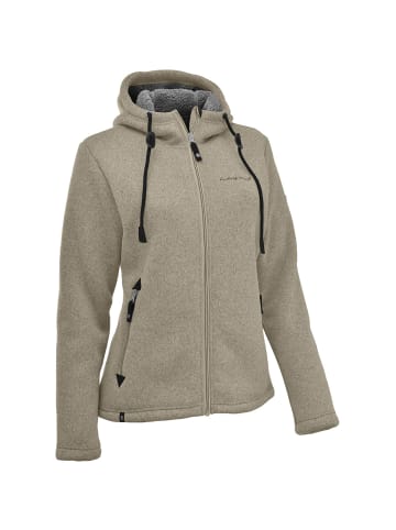 Maul Sport Chieming - Strickfeecejacke+Ka in Beige8016