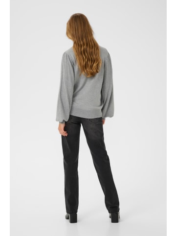 Kaffe Strickpullover KAlone Regular fit in Grey Melange
