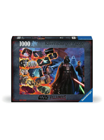 Ravensburger Puzzle 1.000 Teile Erwachsenenpuzzle 1000 Teile - Star Wars Villainous - Darth Vader Ab 14 Jahre in bunt
