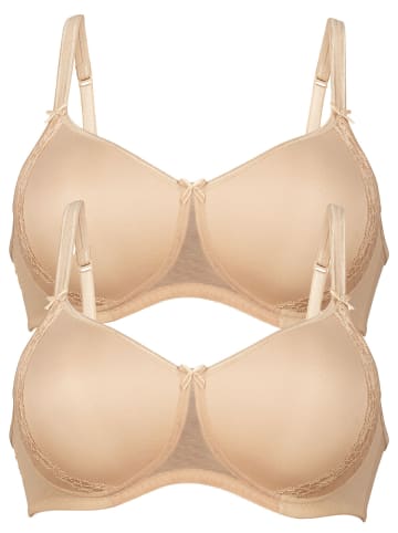 Anita 2er Pack Schalen BH Lace Rose in Desert Desert