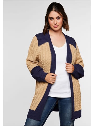 sheego Strickjacke in nachtlila