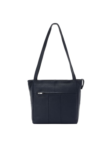 VLD VOi Leather Design Hirsch Quila Schultertasche Leder 29 cm in blau