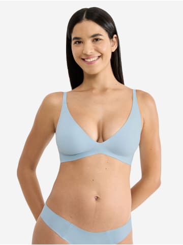 Sloggi Bügelloser BH Blue ZERO Feel 20 THE UP in light blue