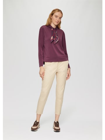 s.Oliver BLACK LABEL Sweatshirt langarm in Lila
