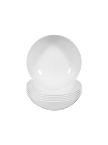 Seltmann Weiden 6er Set Salatschalen Rondo/Liane ø 18,6 cm in weiß