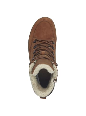 Tamaris WIDE FIT Stiefelette in COGNAC SUEDE