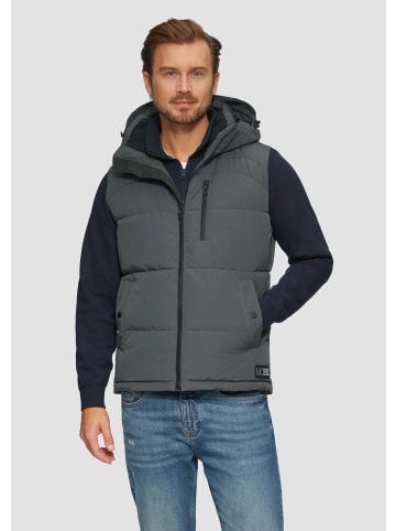 s.Oliver Outdoor-Weste in 9581_schiefergrau