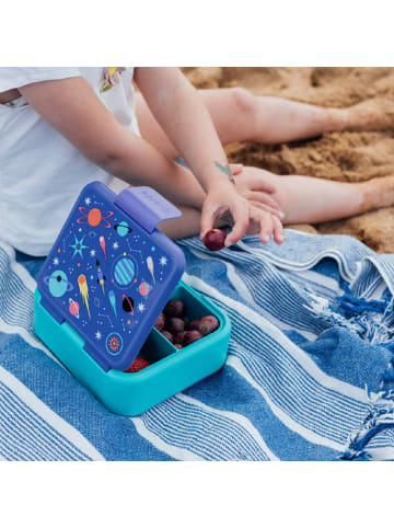 COFI 1453 Quokka Twist Kids Brotdose Doppelwand Kinder Lunchbox 4-Fächer in Mehrfarbig