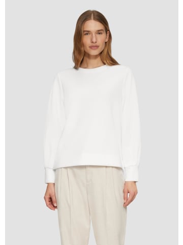 s.Oliver Sweatshirt langarm in Creme