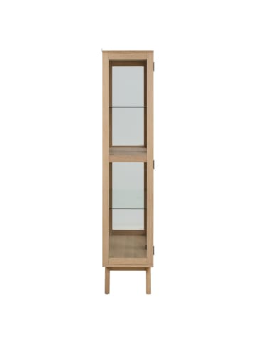 ebuy24 Vitrinenschrank Marte Weiß 94 x 40 cm