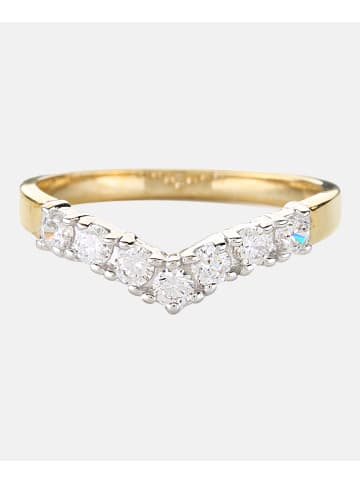 Diamant L'éternel Ring aus 375 Gelbgold
