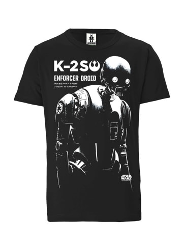 Logoshirt T-Shirt Star Wars in schwarz