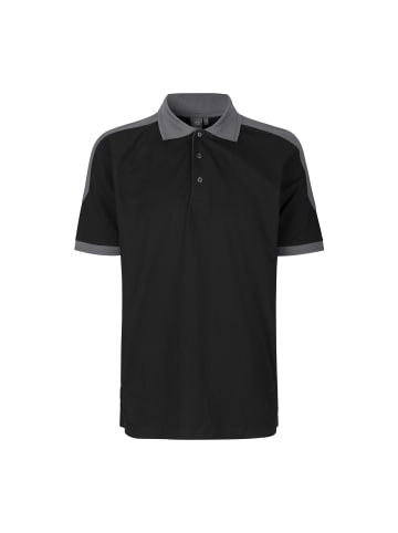 PRO Wear by ID Polo Shirt kontrast in Schwarz