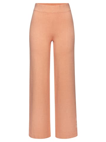 ELBSAND Strickhose in aprikose