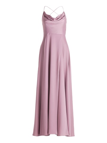 Vera Mont Abendkleid mit Wasserfallausschnitt in Powder Lilac