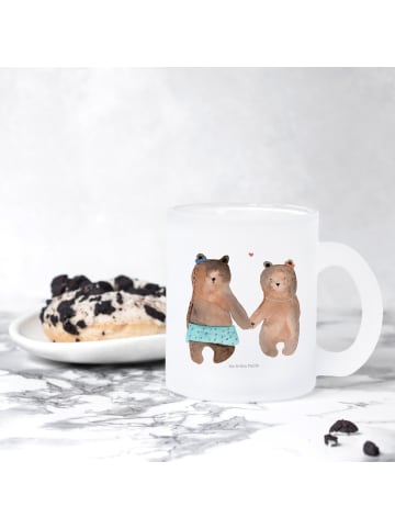 Mr. & Mrs. Panda Kaffeetasse Bär Freundin ohne Spruch in Transparent