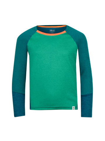 Trollkids Longsleeve Seiland in sea green