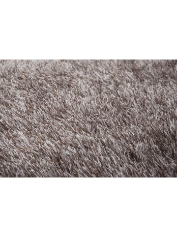 Kayoom Hochflor Teppich Diamond 725 in taupe - rechteckig