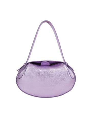 Usha Handtasche in Laminat Rosa