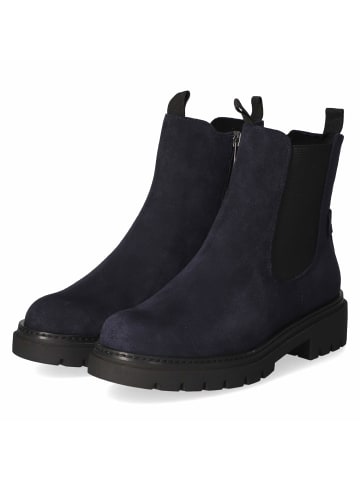 Marco Tozzi Chelsea Boots in blau