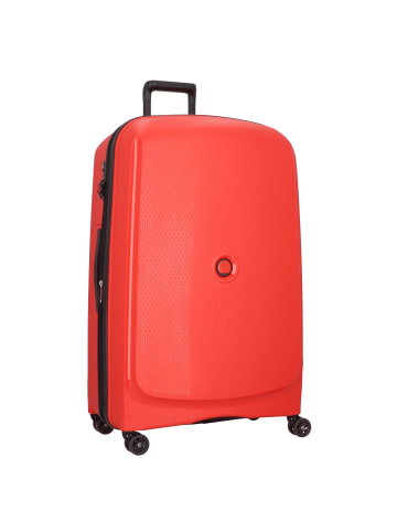 Delsey Belmont Plus 4-Rollen Trolley 82 cm in blasses rot