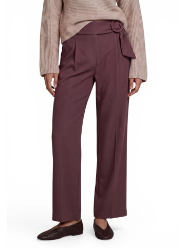 Zero  Casual-Hose mit Gürtel in Black Coffee
